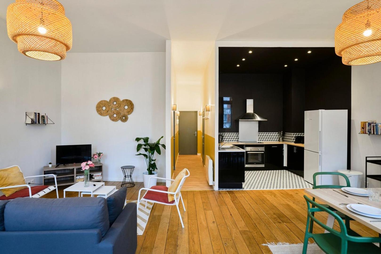 Charming Flats On The Grand Boulevard Lille Bagian luar foto